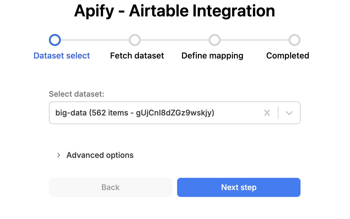 Get dataset